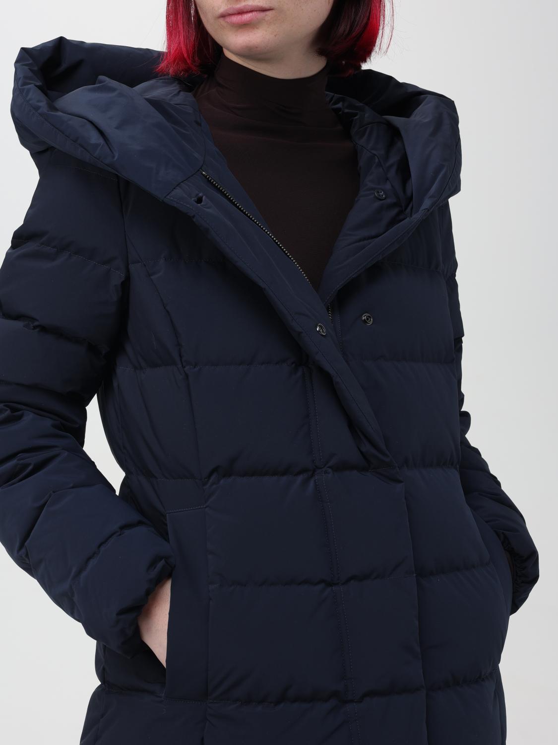 ジャケット WOOLRICH Woman Jacket Blue CFWWOU0652FRUT3128 3989 Woolrich Outlet: Jacket woman - Blue | Woolrich jacket