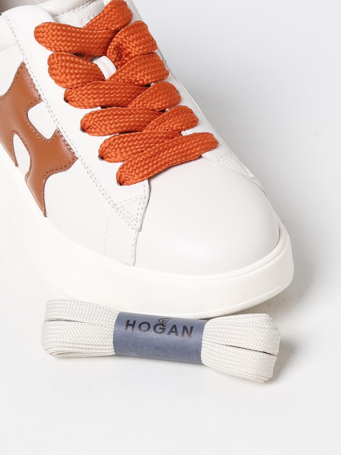 Hogan Low-Top Sneakers Rebel H564 Sneakers Leather Beige in beige