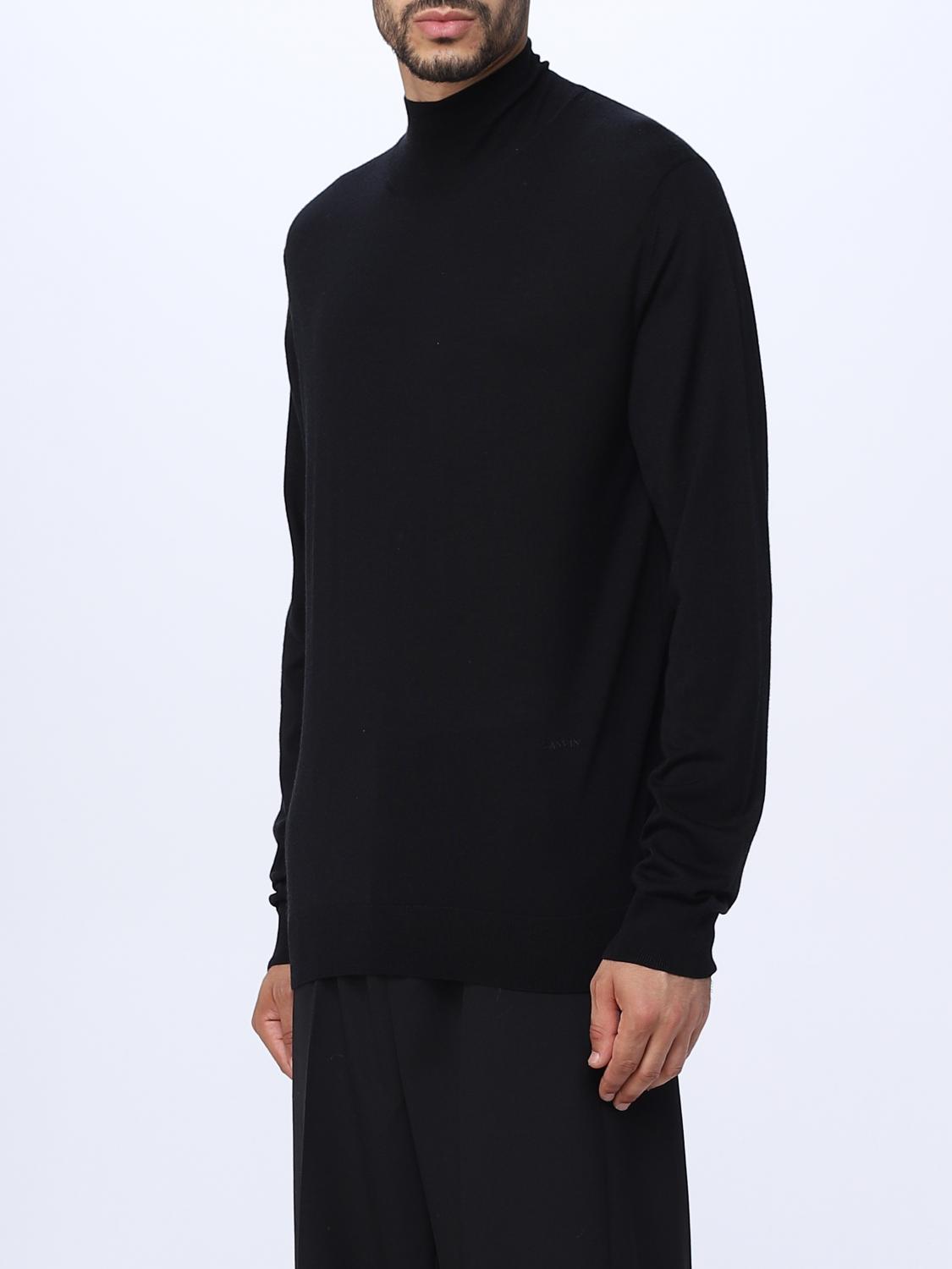 LANVIN SWEATER: Sweater men Lanvin, Black - Img 3