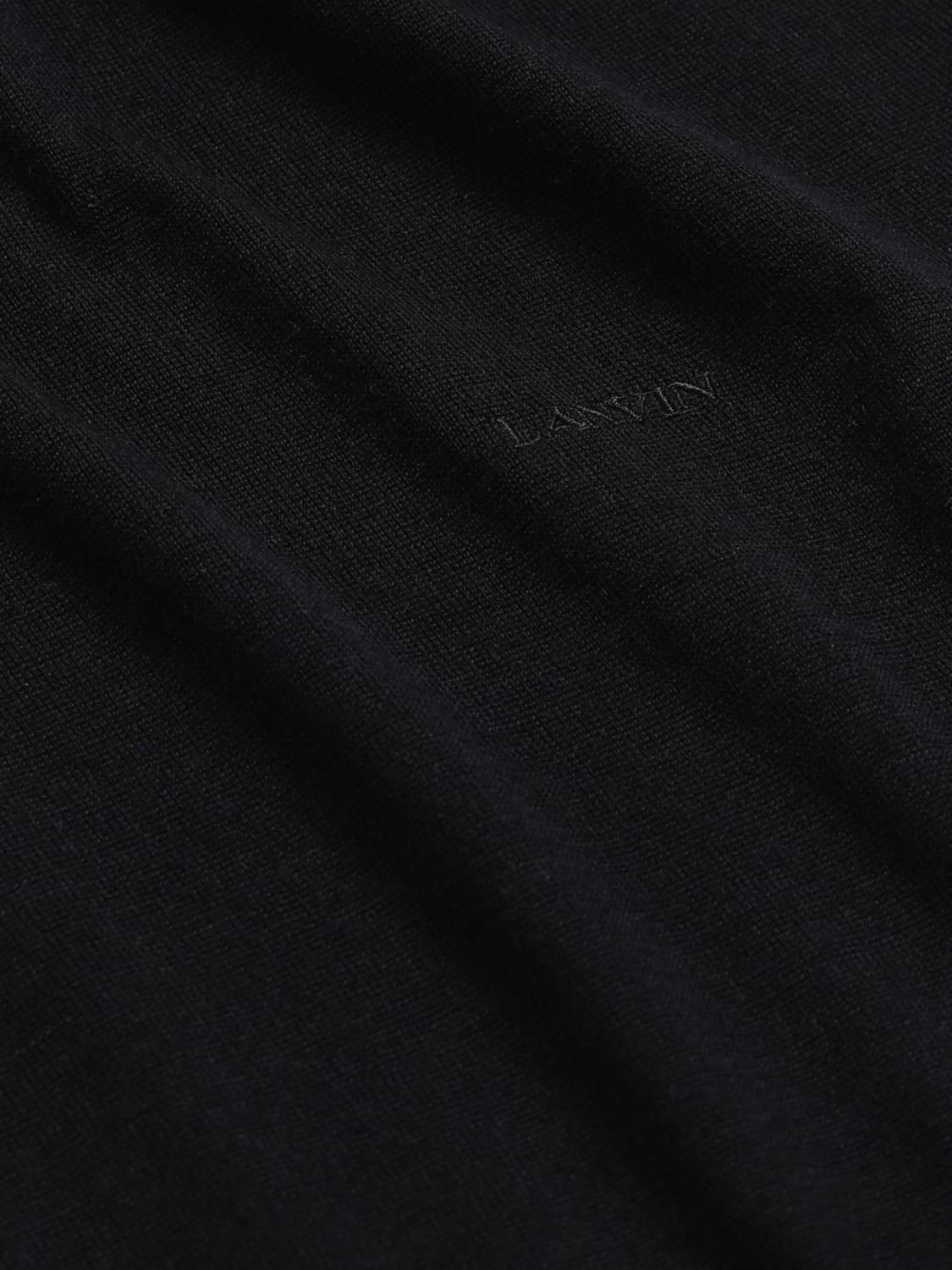 LANVIN SWEATER: Sweater men Lanvin, Black - Img 5
