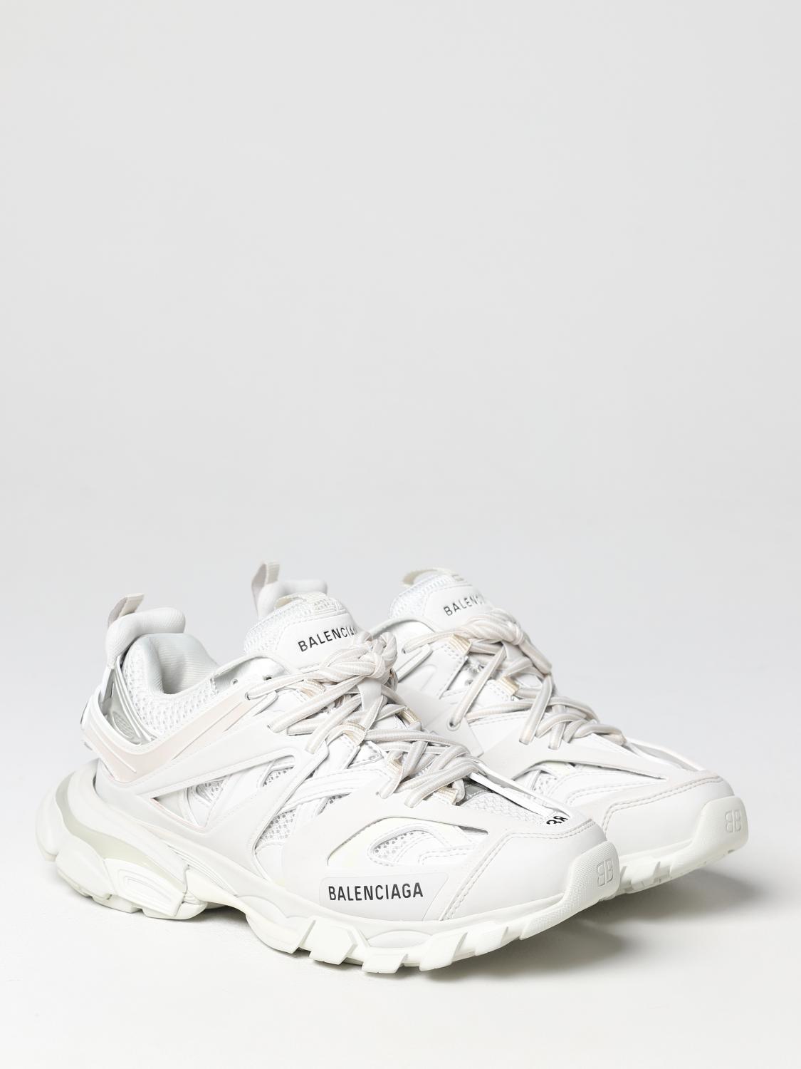 Balenciaga Track sneakers in mesh and synthetic leather - White