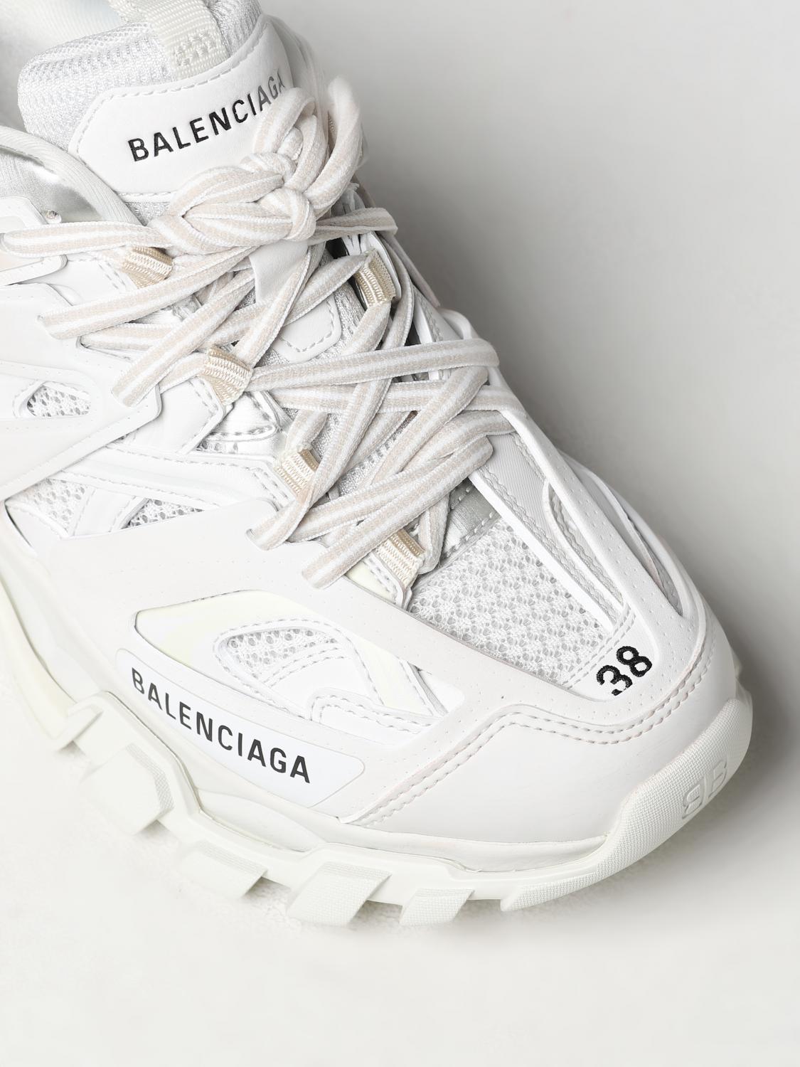 Balenciaga Track sneakers in mesh and synthetic leather - White