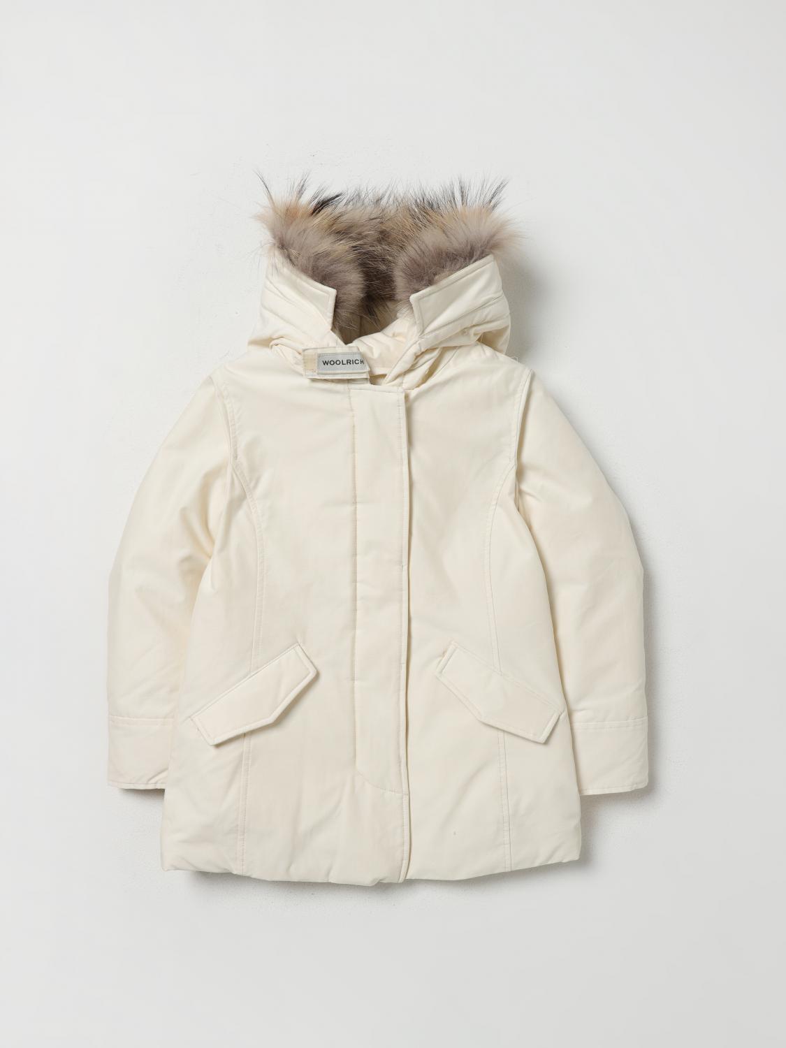 WOOLRICH: Blazer kinder Weiß Woolrich Jacke CFWKOU0221FRUT0641