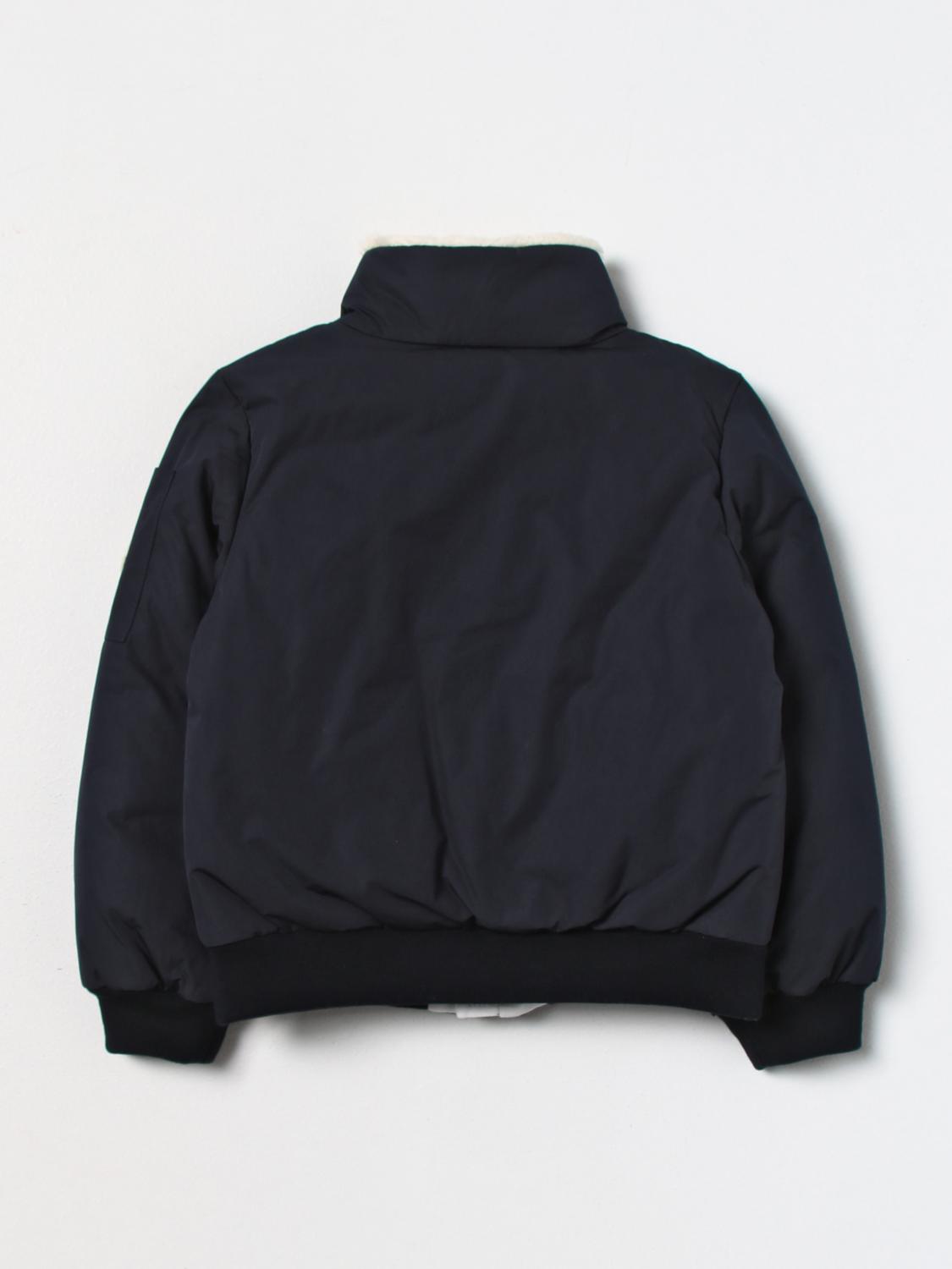 MONCLER CHAQUETA: Chaqueta niños Moncler, Azul Oscuro - Img 2