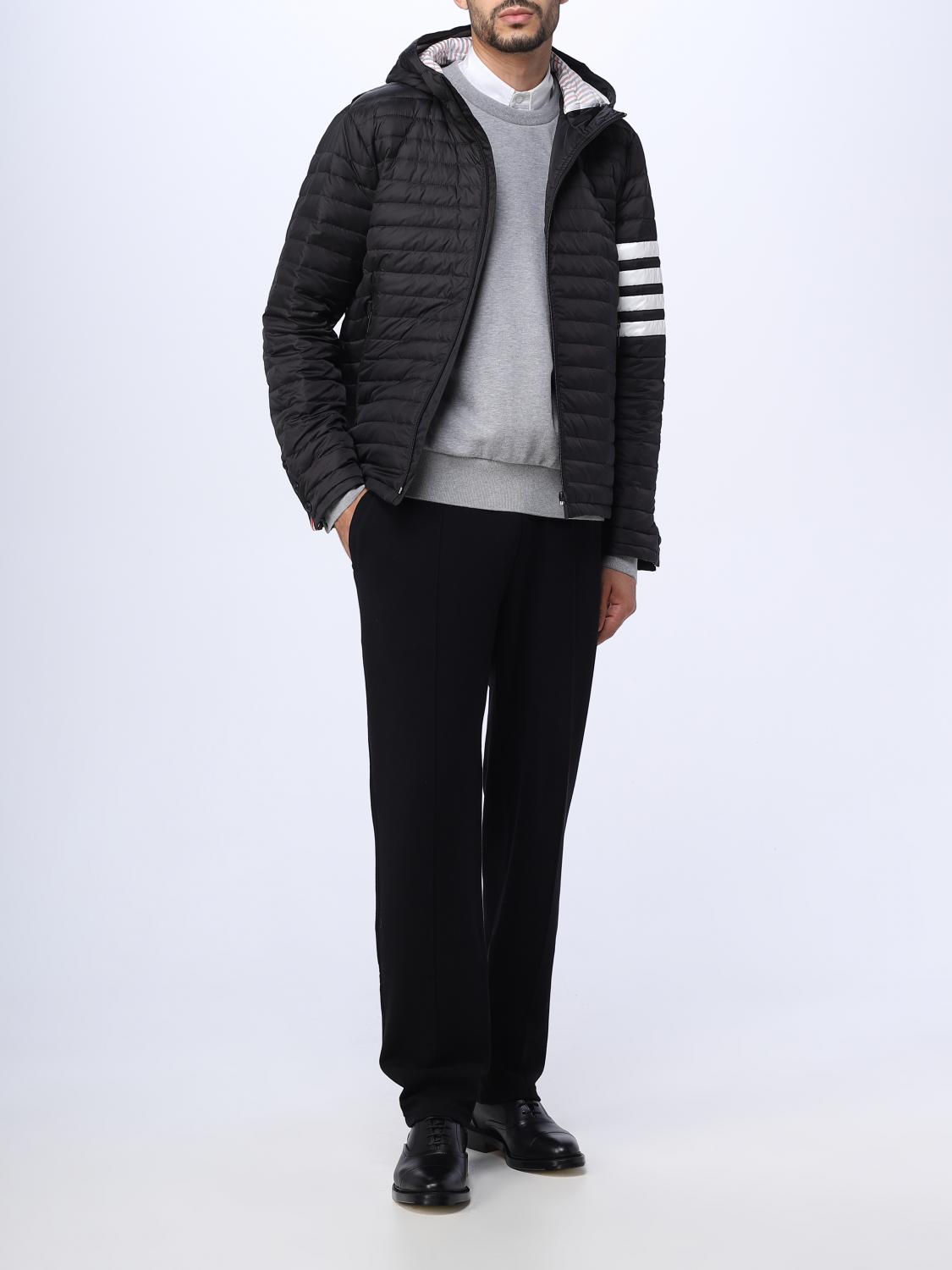 THOM BROWNE CHAQUETA: Abrigo hombre Thom Browne, Negro - Img 2