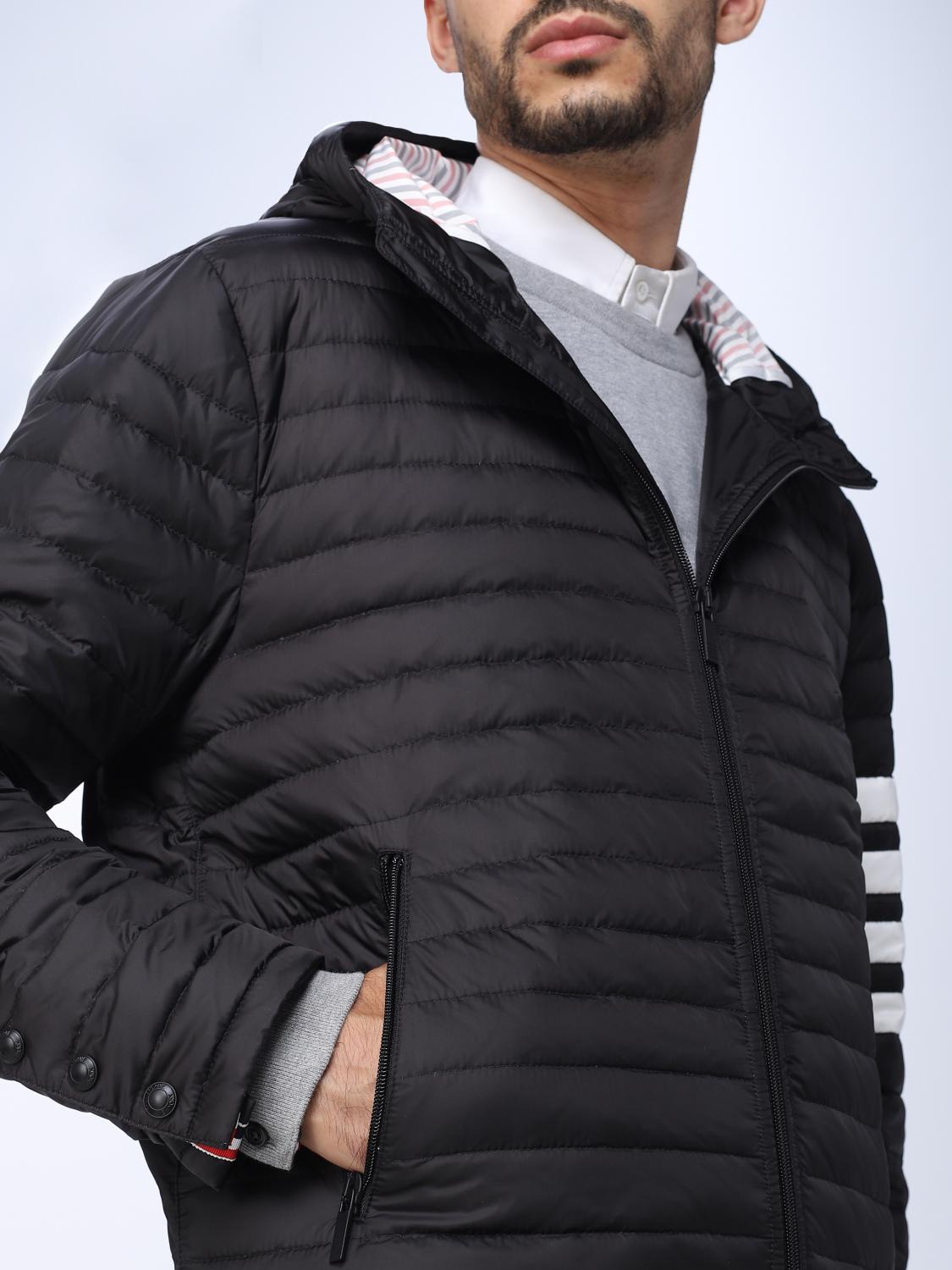 THOM BROWNE CHAQUETA: Abrigo hombre Thom Browne, Negro - Img 5