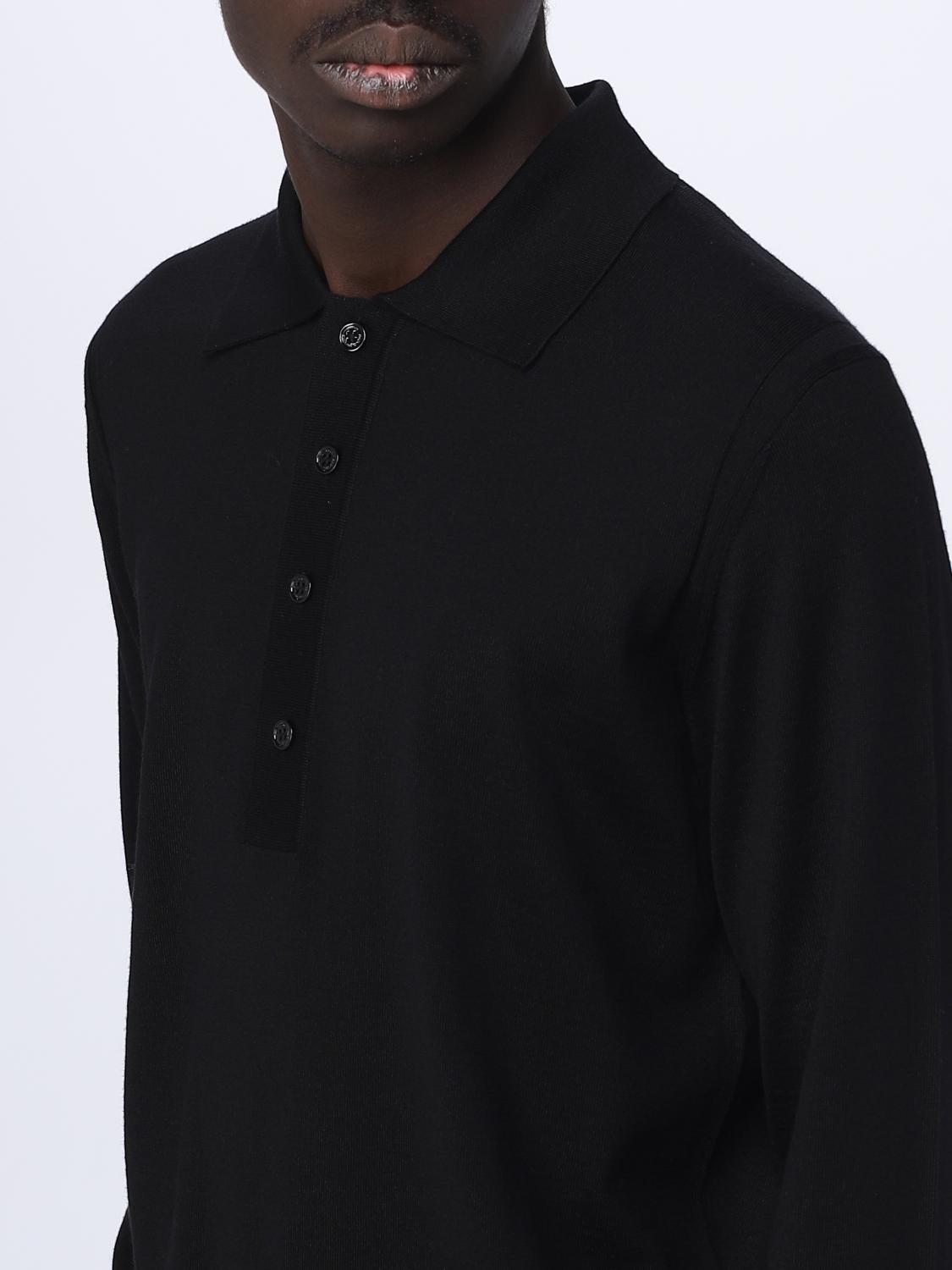 PAOLO PECORA SWEATER: Sweater men Paolo Pecora, Black - Img 3