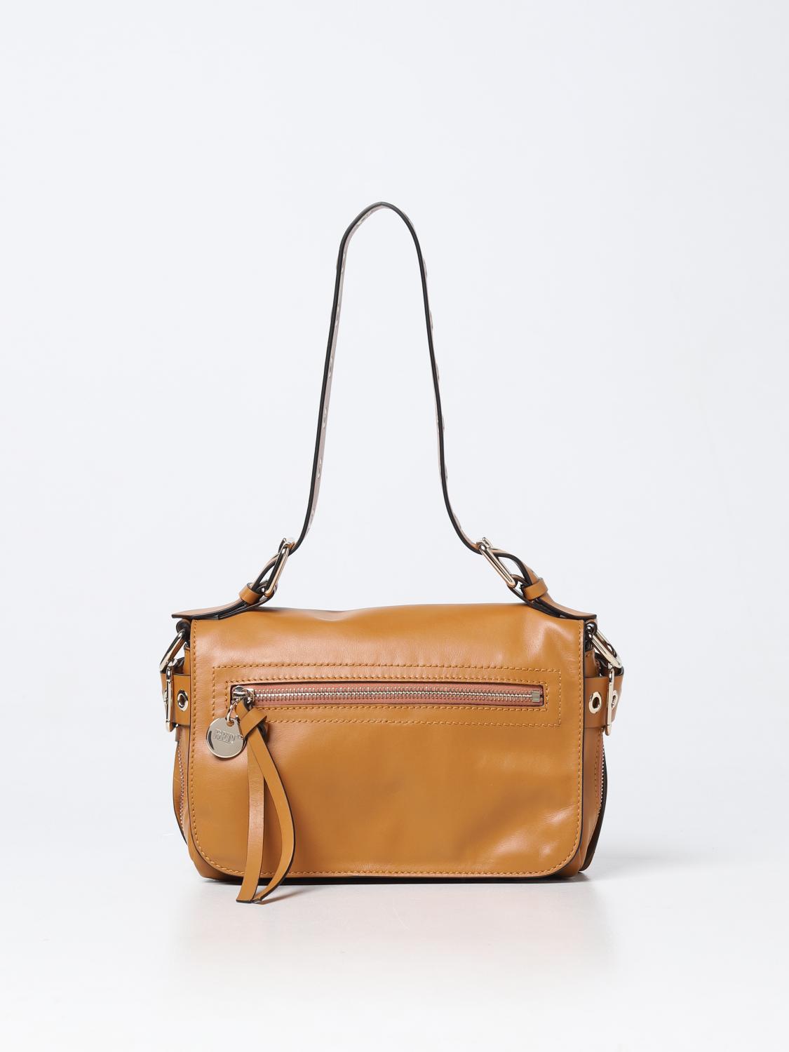 RED(V) SCHULTERTASCHE: Schultertasche damen Red(v), Camel - Img 1