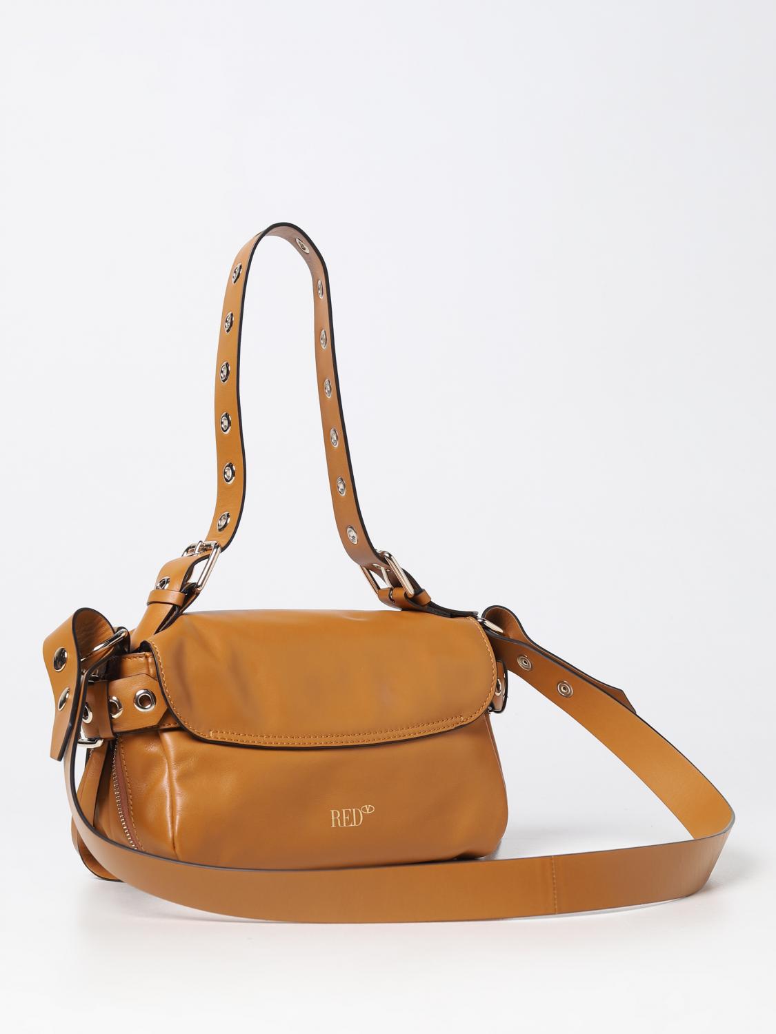 RED(V) SCHULTERTASCHE: Schultertasche damen Red(v), Camel - Img 2