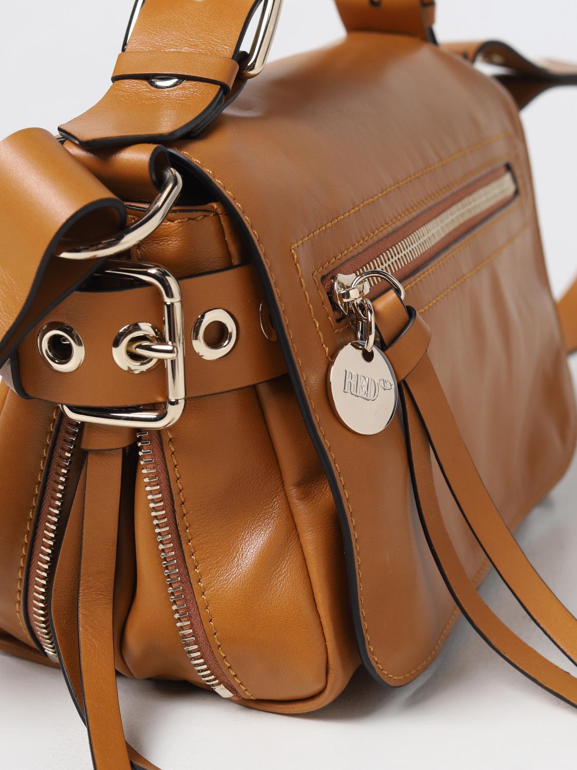 RED(V) SCHULTERTASCHE: Schultertasche damen Red(v), Camel - Img 3