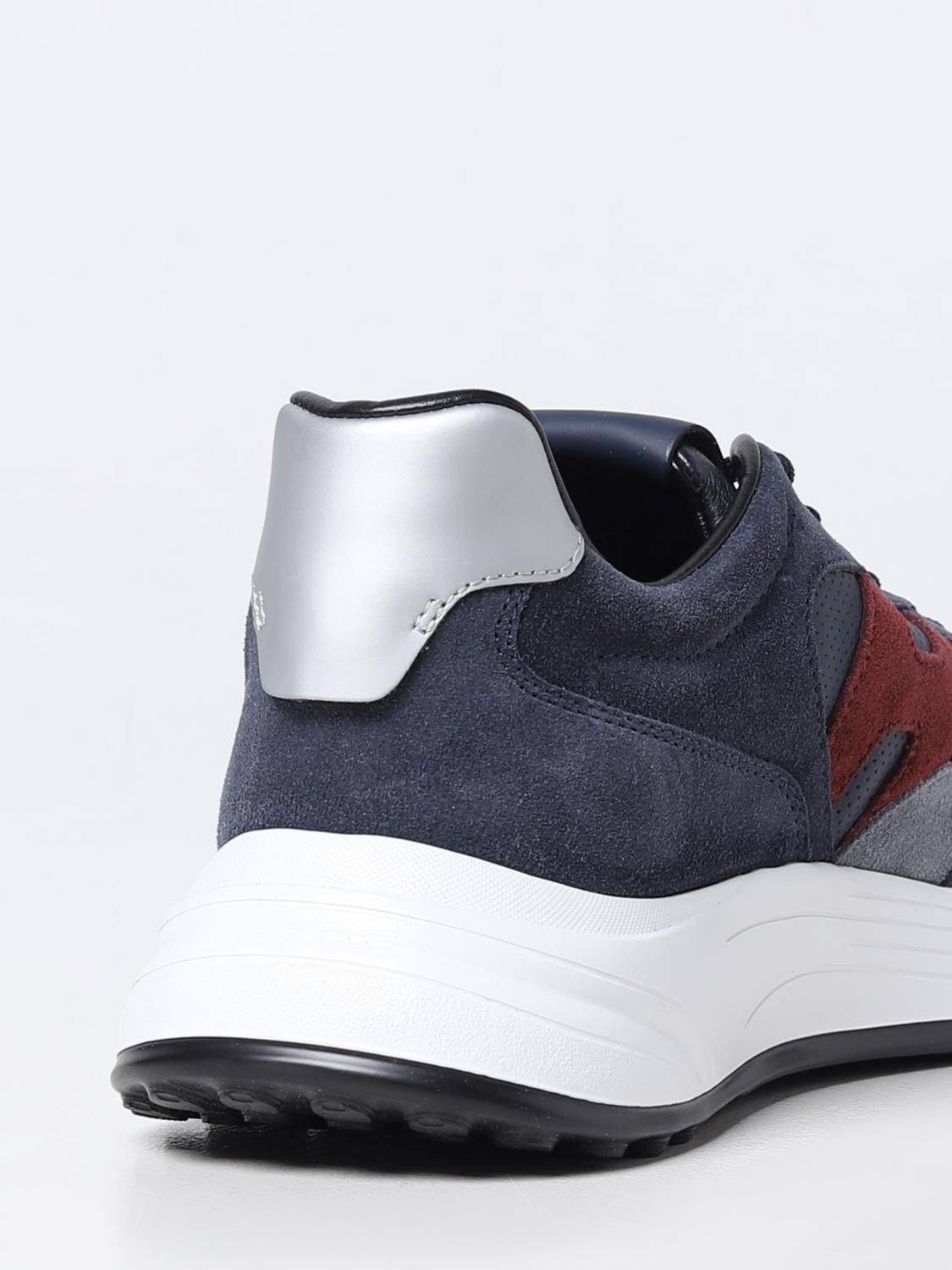 HOGAN SNEAKERS: Hogan Hypelight leather sneakers, Blue - Img 3