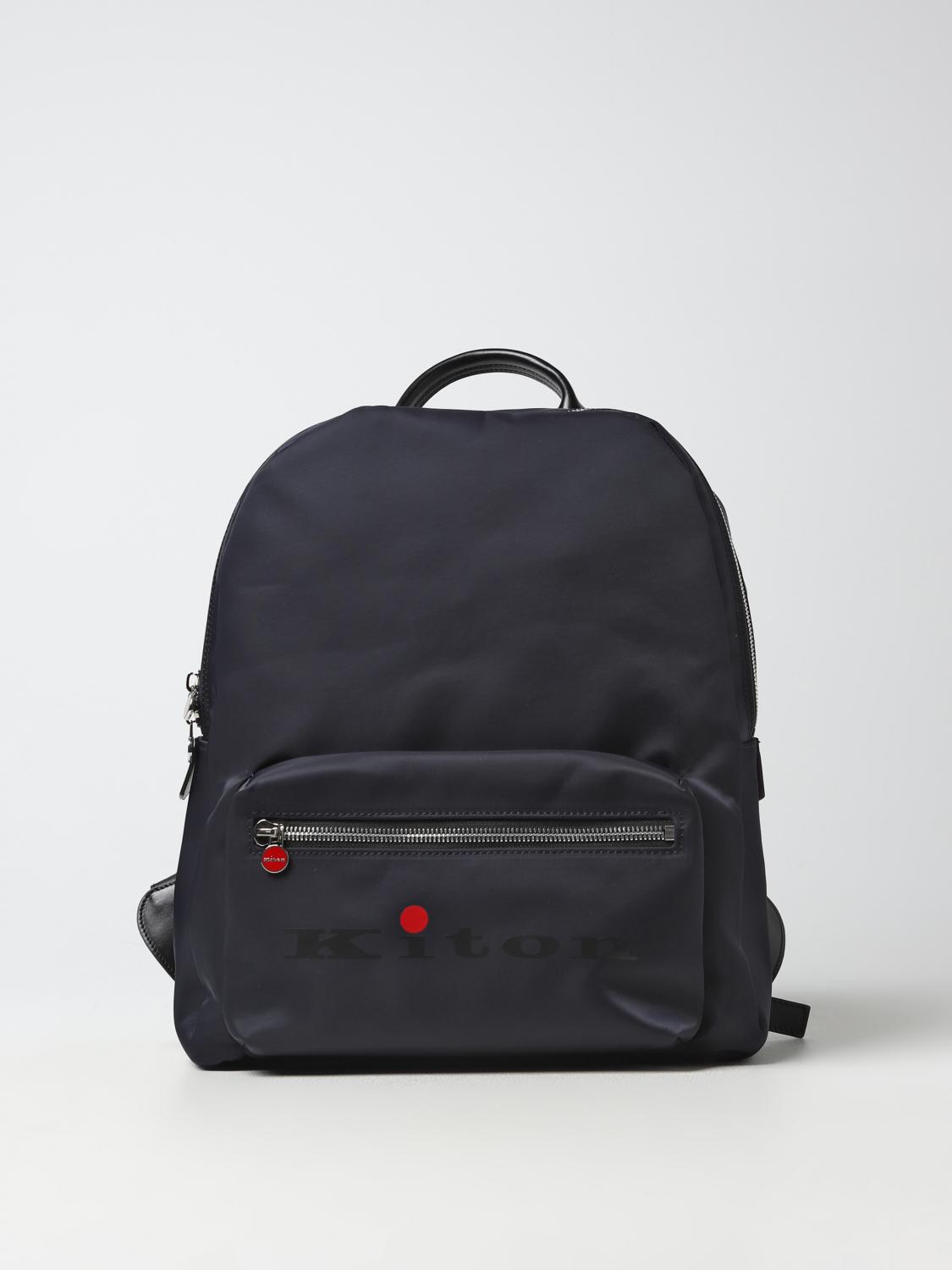 KITON RUCKSACK: Rucksack herren Kiton, Blau - Img 1