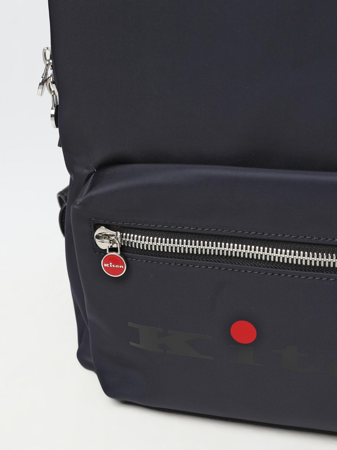 KITON RUCKSACK: Rucksack herren Kiton, Blau - Img 3