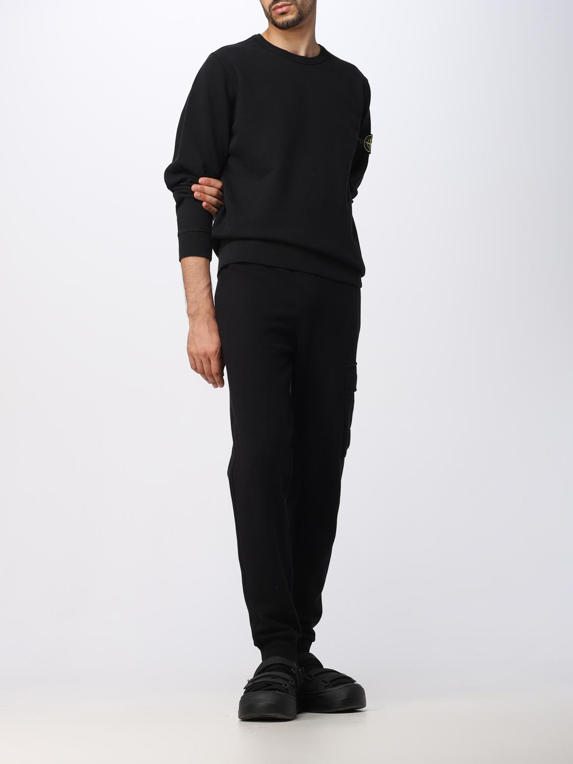 STONE ISLAND SUDADERA: Sudadera hombre Stone Island, Negro - Img 2