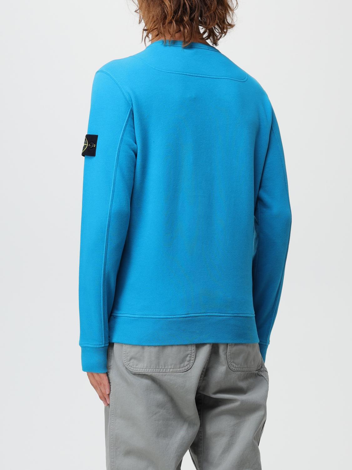 STONE ISLAND SUDADERA: Sudadera hombre Stone Island, Turquesa - Img 3