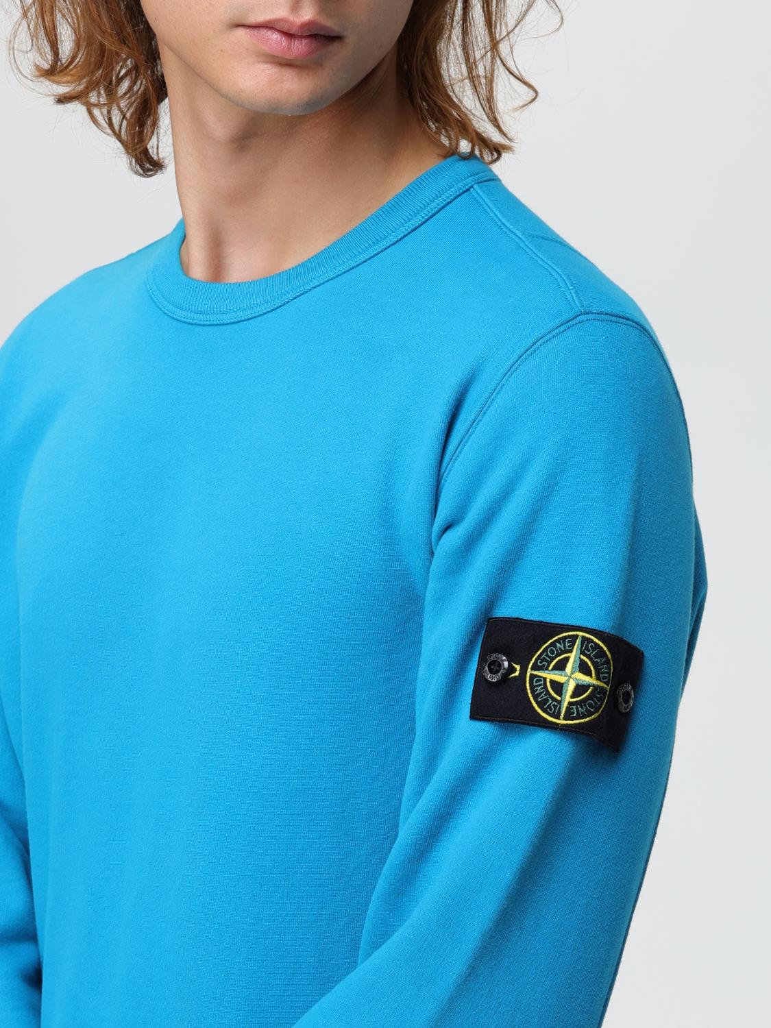 STONE ISLAND SUDADERA: Sudadera hombre Stone Island, Turquesa - Img 5
