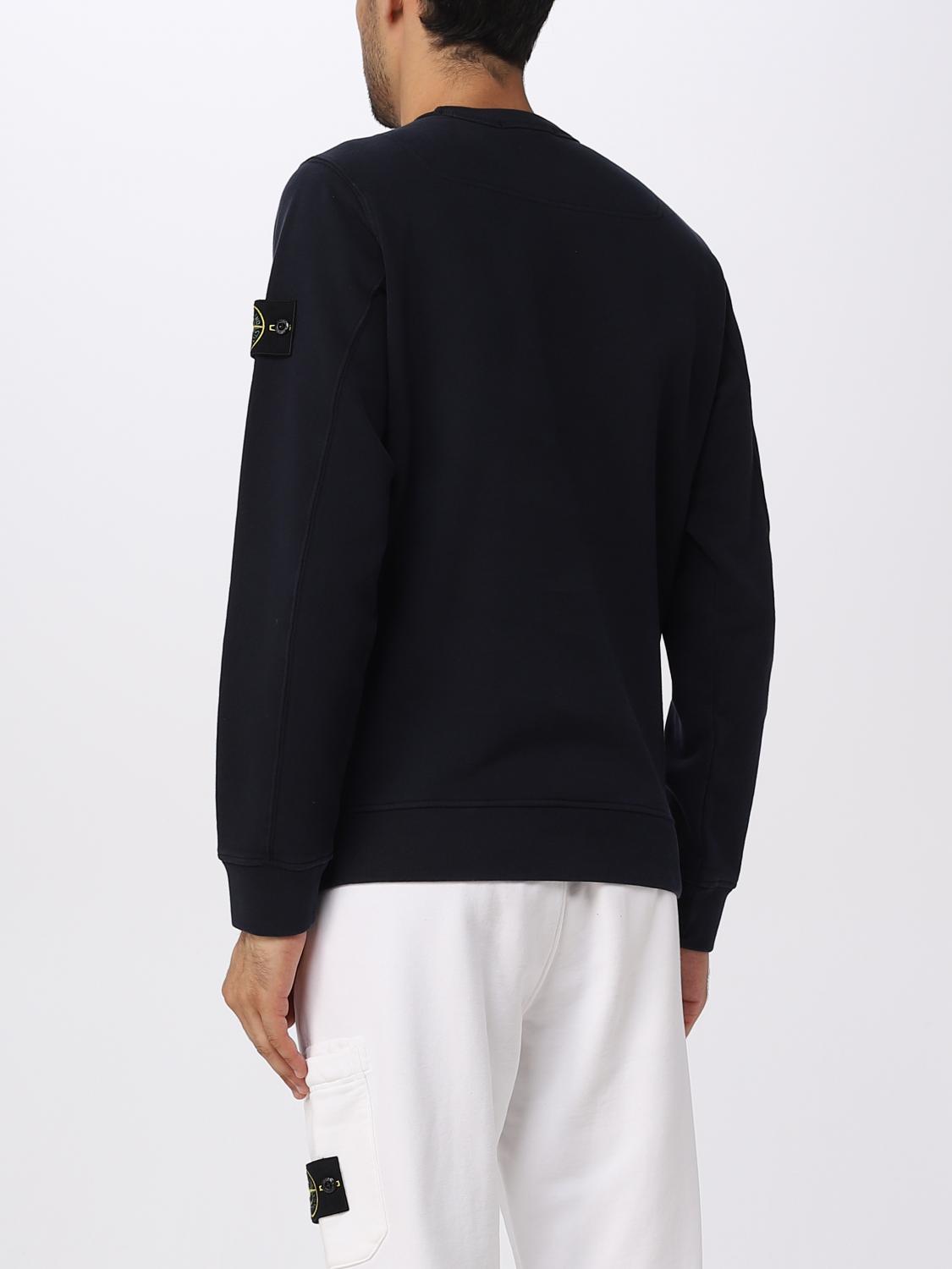 STONE ISLAND SUDADERA: Sudadera hombre Stone Island, Azul Oscuro - Img 3