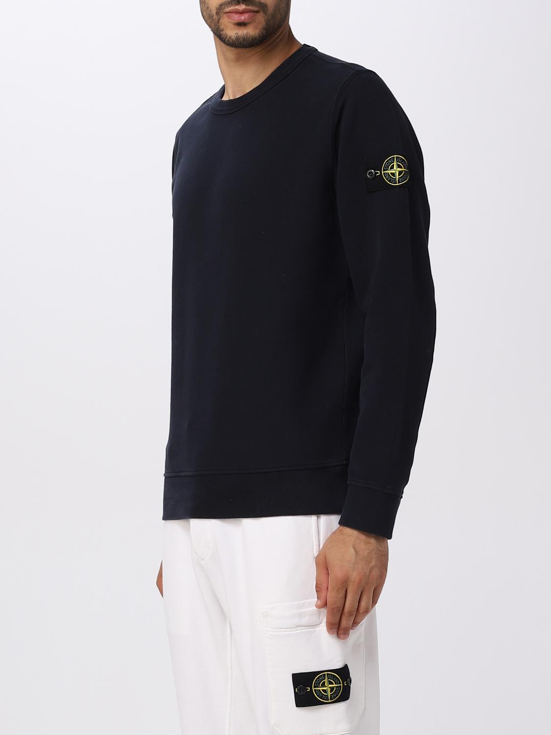 STONE ISLAND SUDADERA: Sudadera hombre Stone Island, Azul Oscuro - Img 4