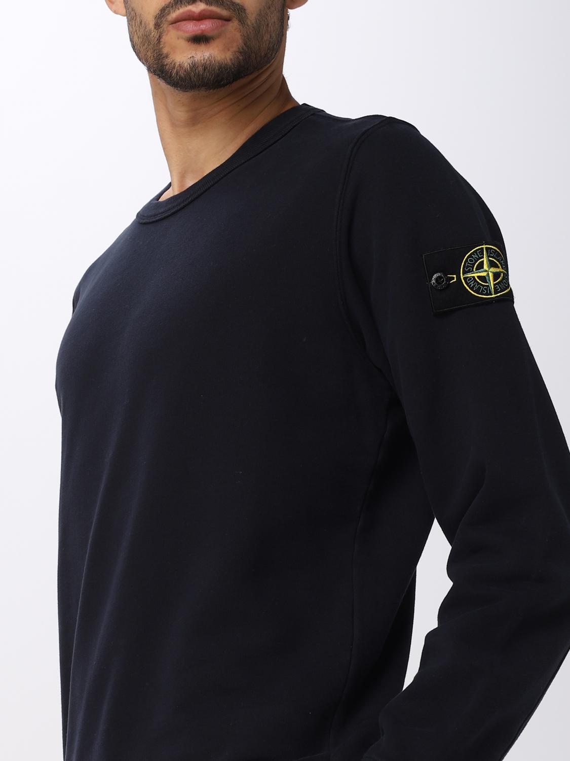 STONE ISLAND SUDADERA: Sudadera hombre Stone Island, Azul Oscuro - Img 5