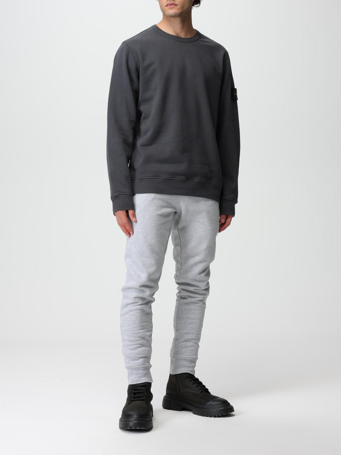 STONE ISLAND SUDADERA: Sudadera hombre Stone Island, Gris - Img 2