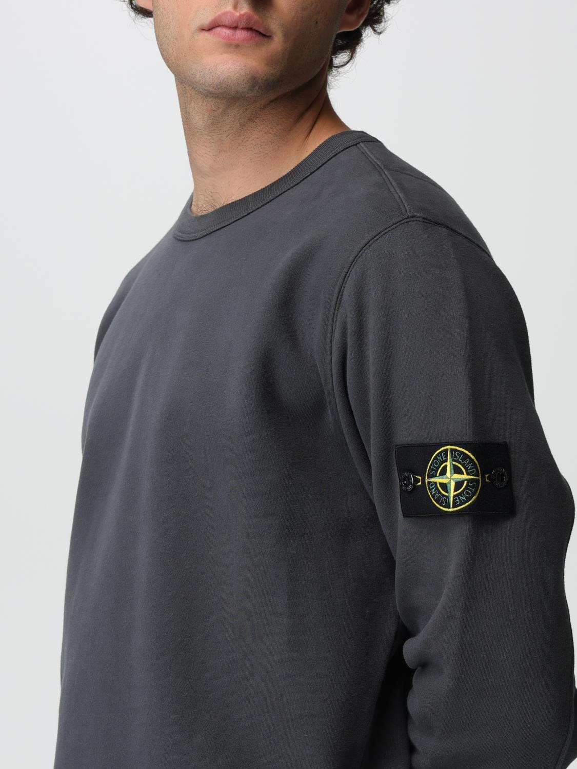 STONE ISLAND SUDADERA: Sudadera hombre Stone Island, Gris - Img 5
