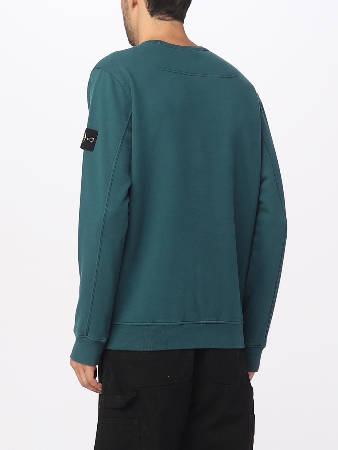 STONE ISLAND SUDADERA: Sudadera hombre Stone Island, Verde Salvia - Img 3