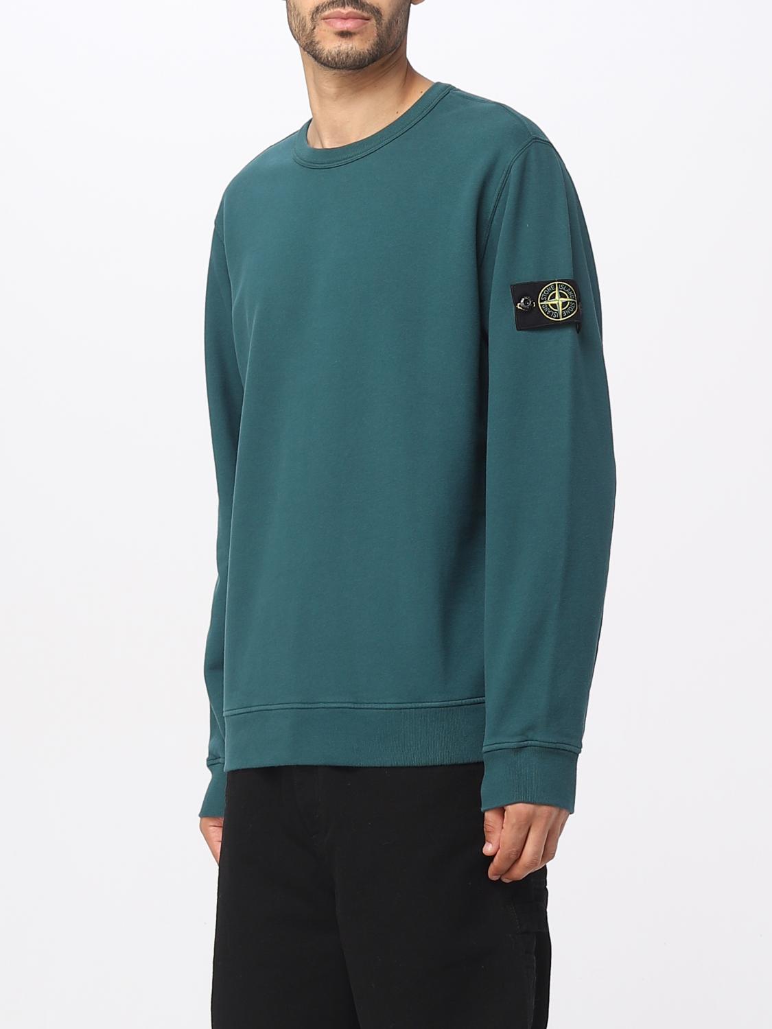 STONE ISLAND SUDADERA: Sudadera hombre Stone Island, Verde Salvia - Img 4