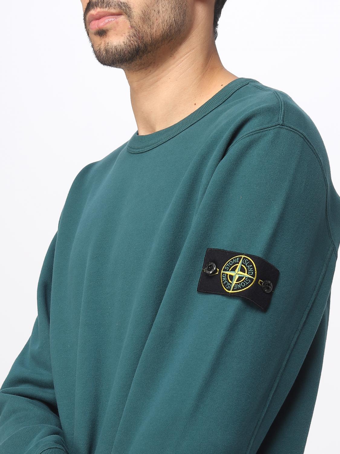 STONE ISLAND SUDADERA: Sudadera hombre Stone Island, Verde Salvia - Img 5
