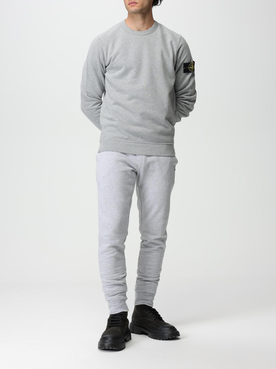 STONE ISLAND SUDADERA: Sudadera hombre Stone Island, Gris Ratón - Img 2