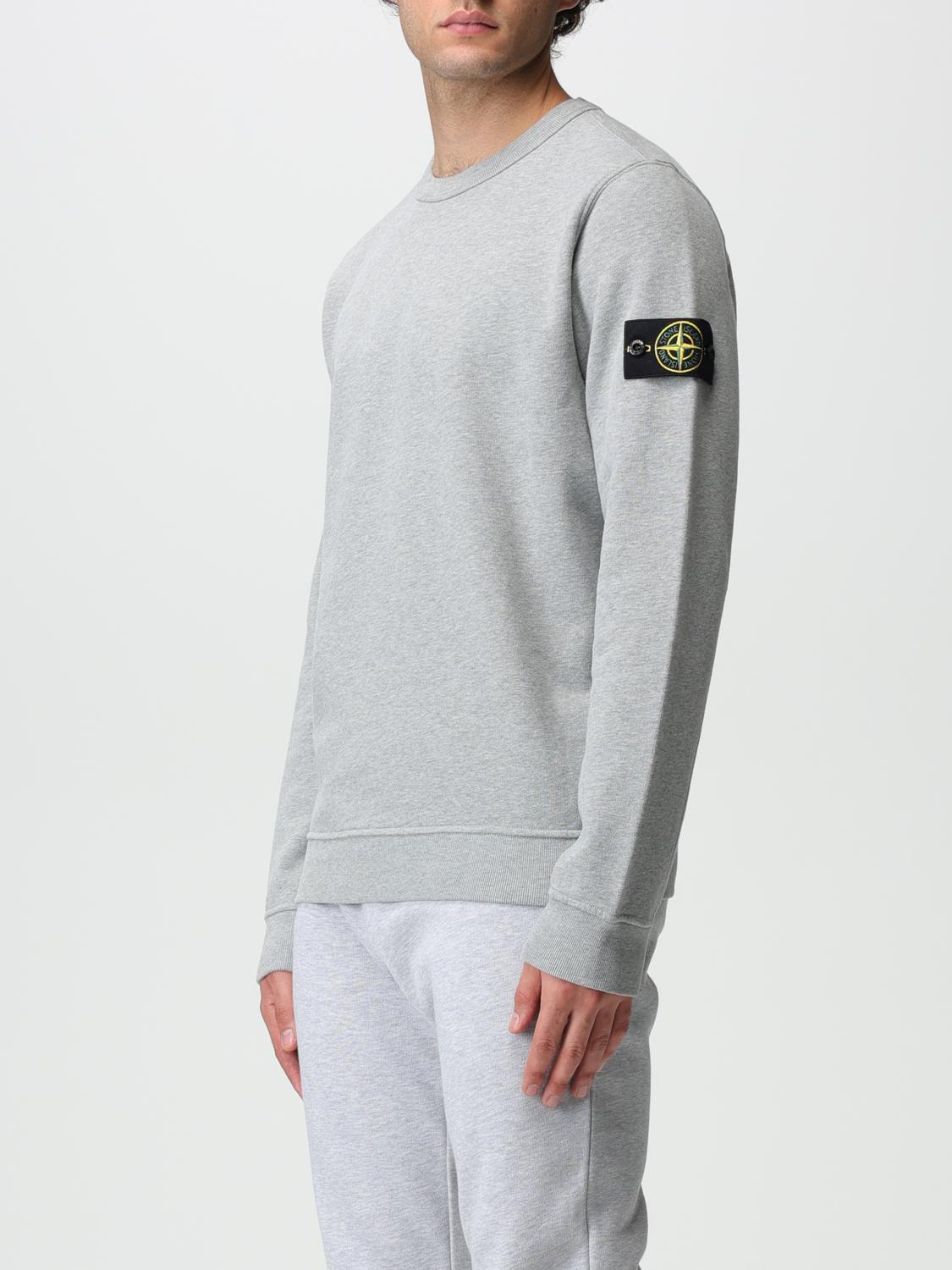 STONE ISLAND SUDADERA: Sudadera hombre Stone Island, Gris Ratón - Img 4