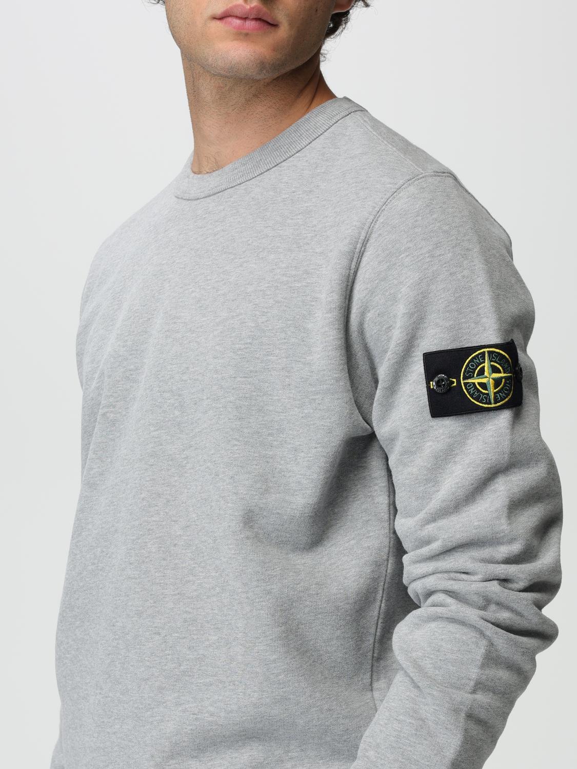 STONE ISLAND SUDADERA: Sudadera hombre Stone Island, Gris Ratón - Img 5
