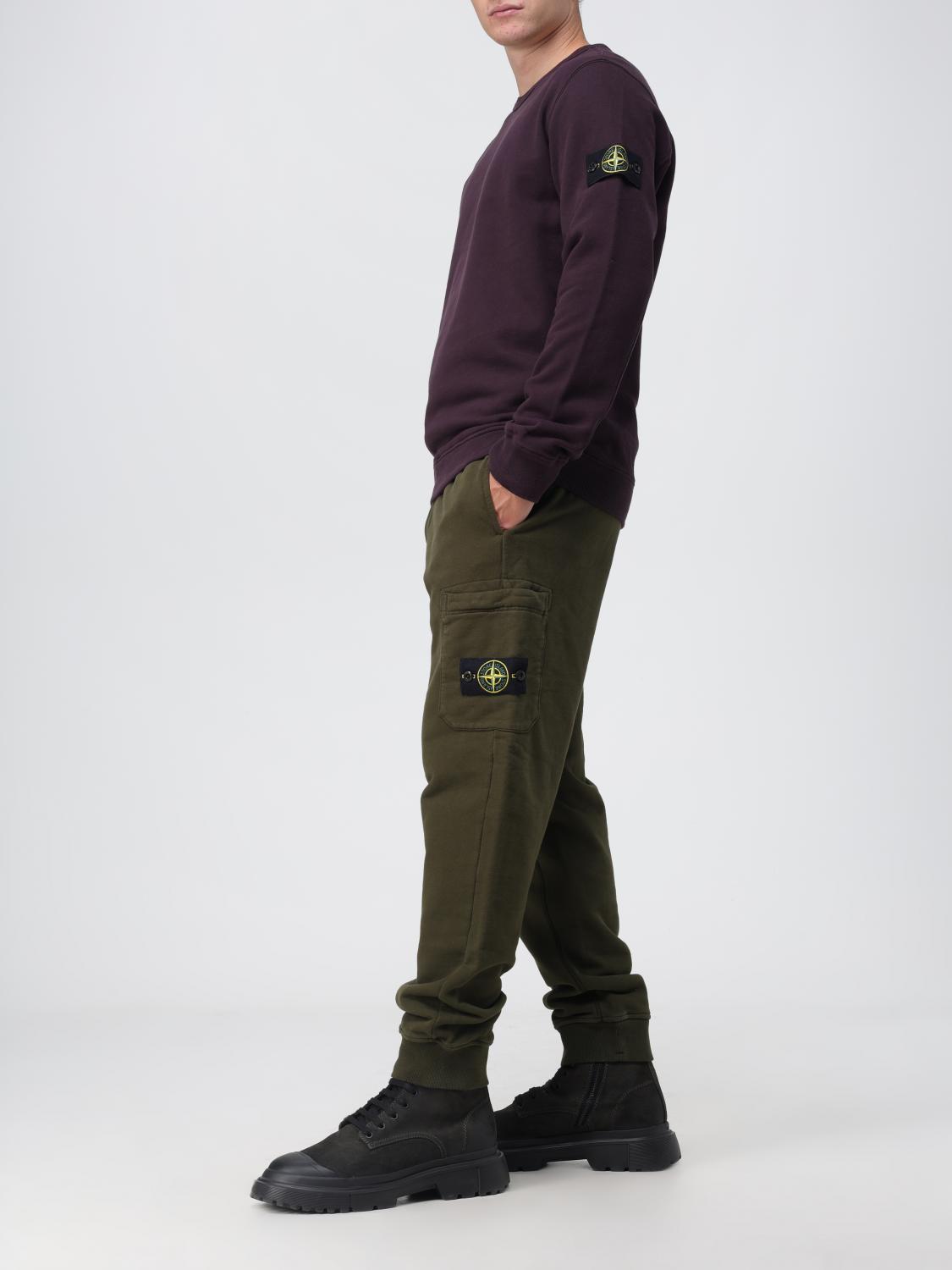 STONE ISLAND SUDADERA: Sudadera hombre Stone Island, Granate - Img 2