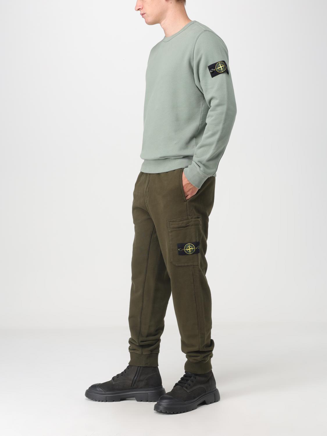 STONE ISLAND SUDADERA: Sudadera hombre Stone Island, Verde Botella - Img 2