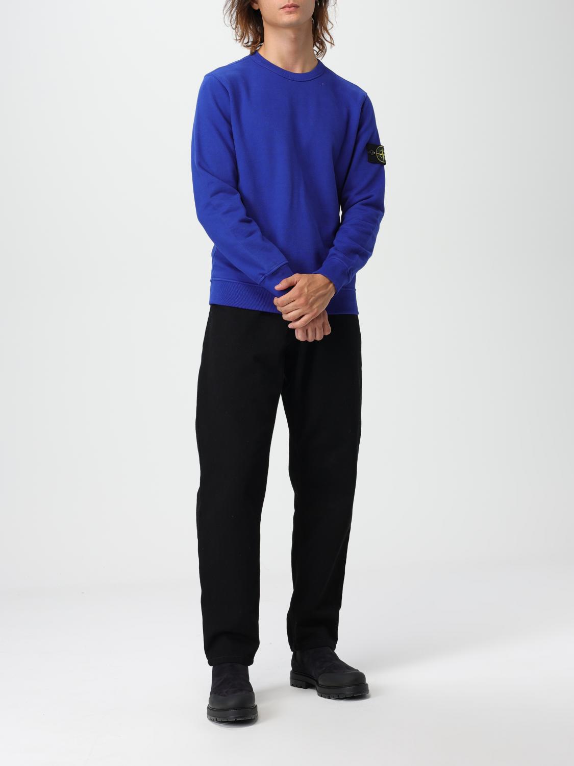 STONE ISLAND SUDADERA: Sudadera hombre Stone Island, Azul Oscuro 1 - Img 2