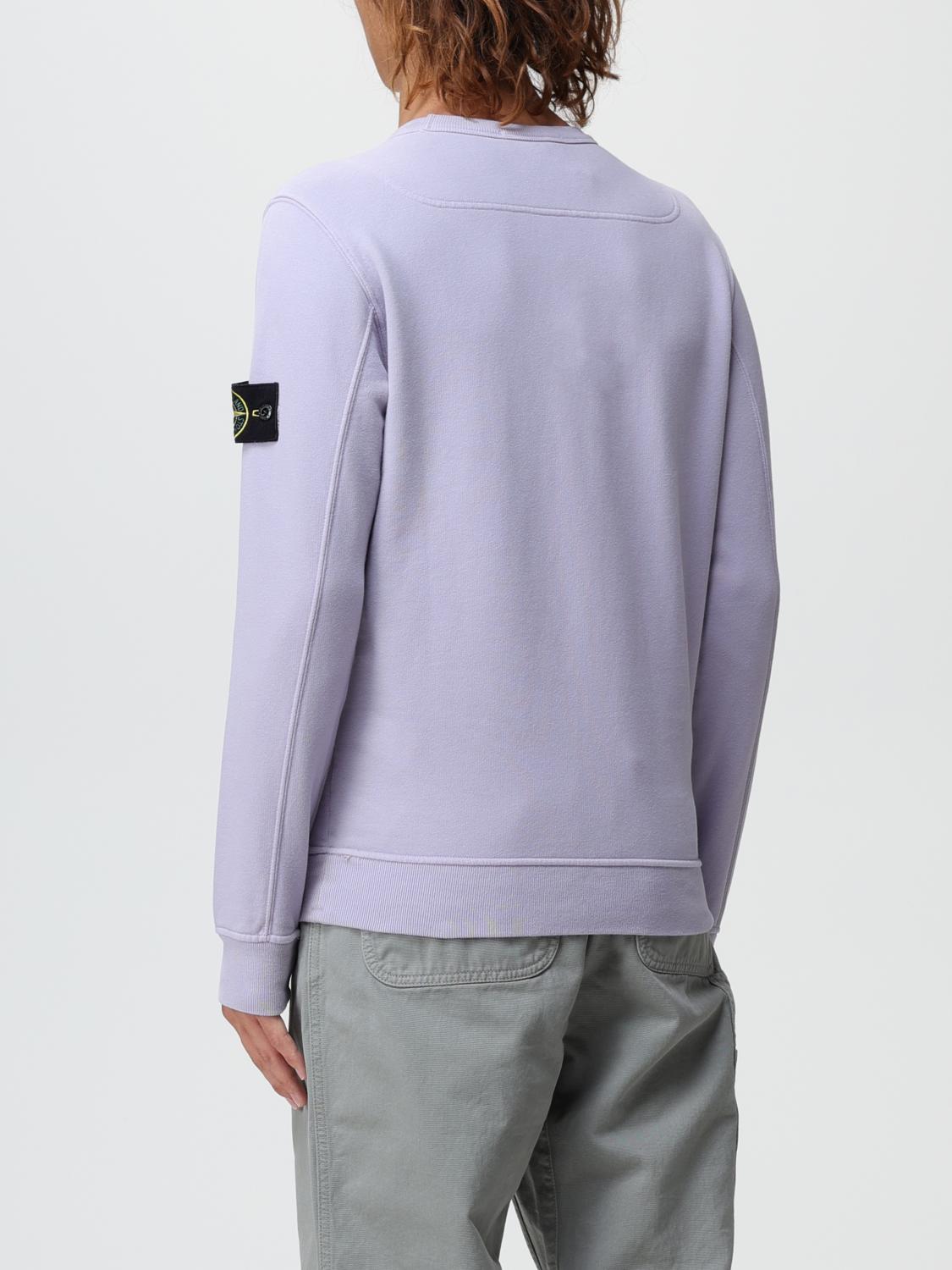 STONE ISLAND SUDADERA: Sudadera hombre Stone Island, Lavanda - Img 3