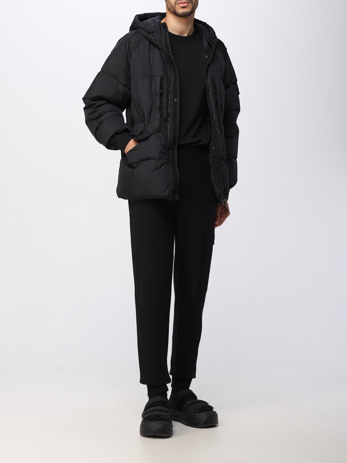 STONE ISLAND CHAQUETA: Chaqueta hombre Stone Island, Negro - Img 2