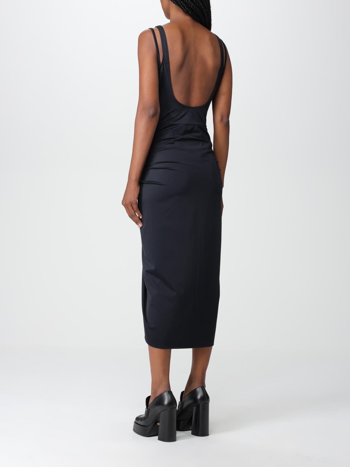 Versace dress in stretch fabric - Black | 10107771A07906