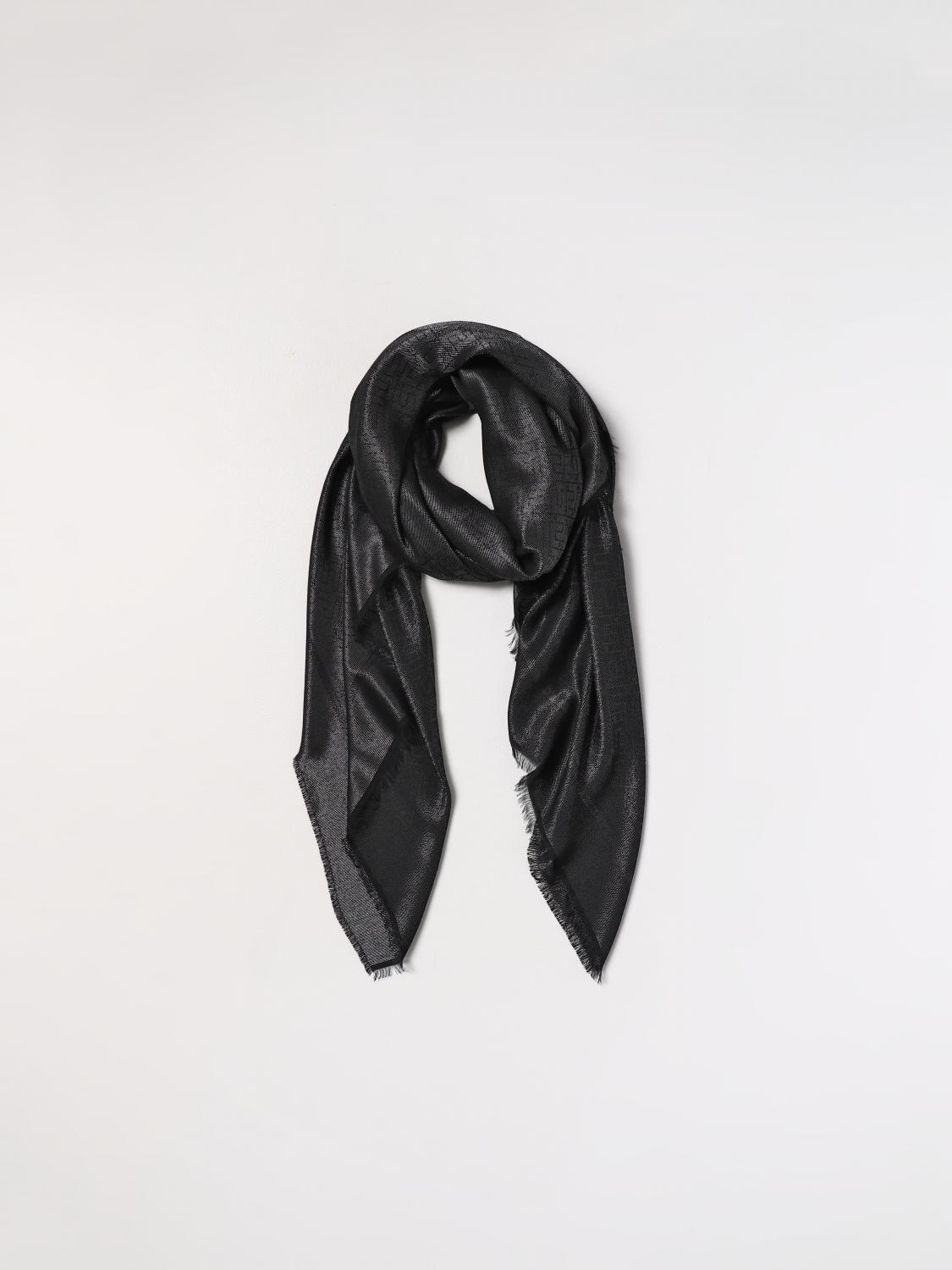 Elisabetta Franchi Outlet: scarf in viscose blend - Black