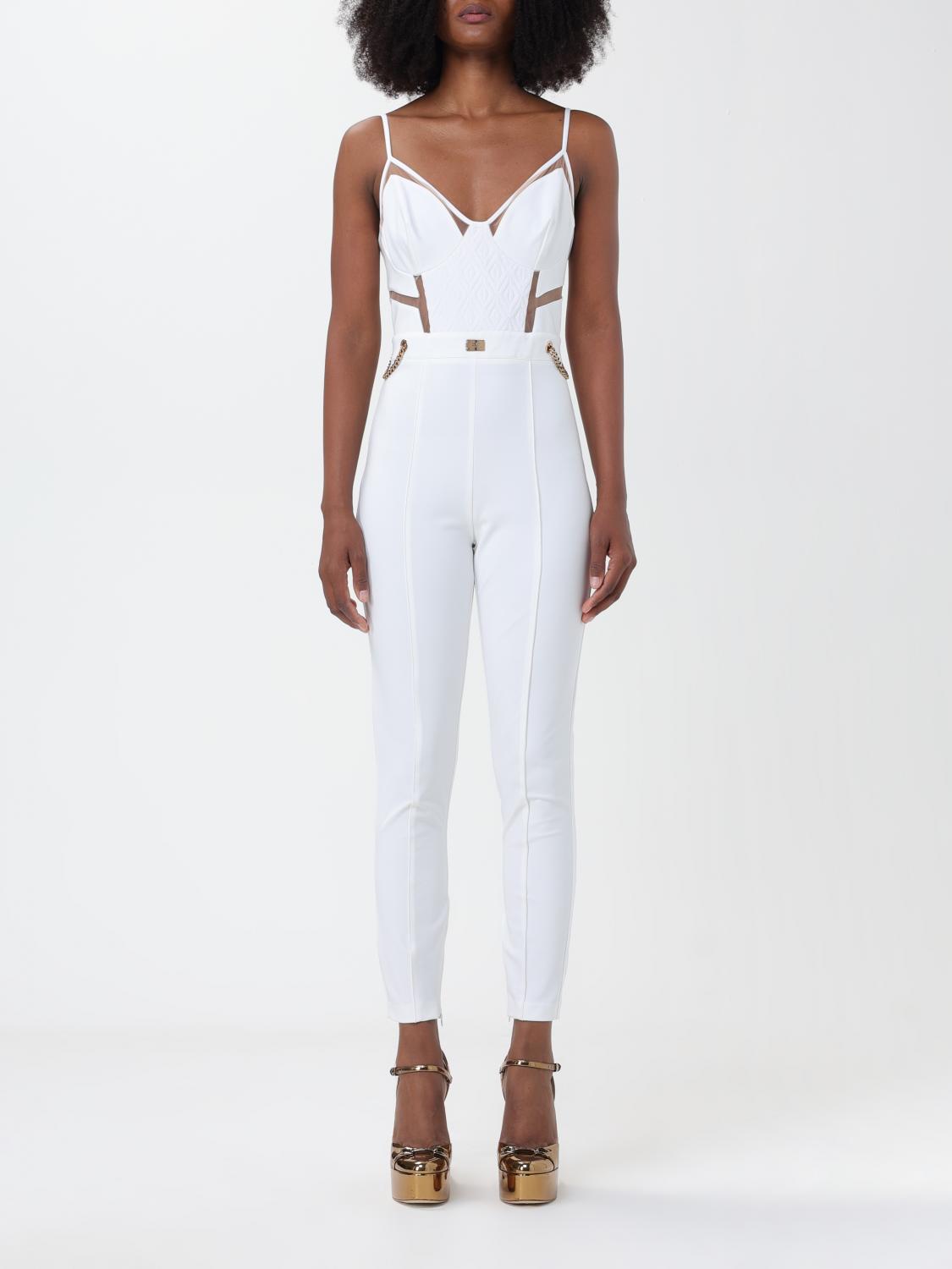 Elisabetta franchi white jumpsuit online