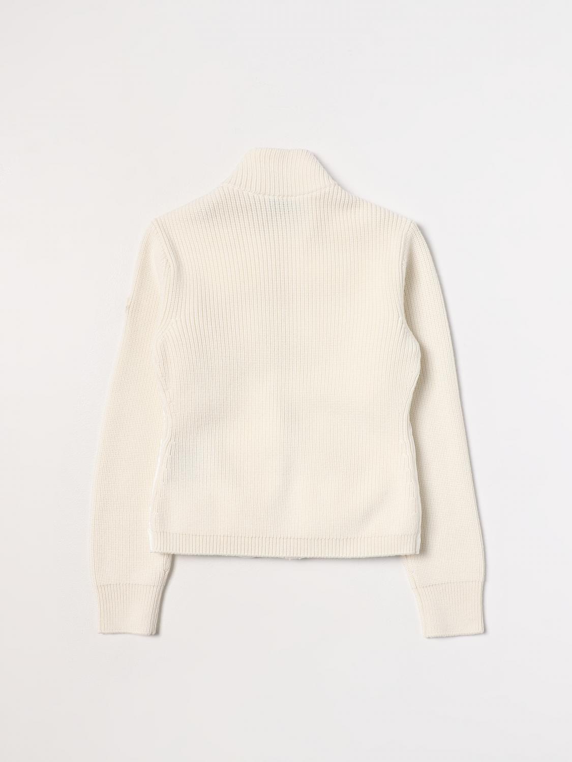 MONCLER PULL: Pull enfant Moncler, Blanc - Img 2