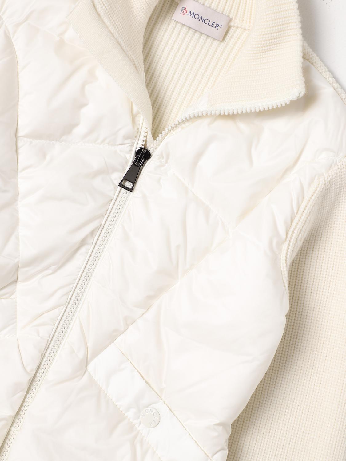 MONCLER PULL: Pull enfant Moncler, Blanc - Img 3