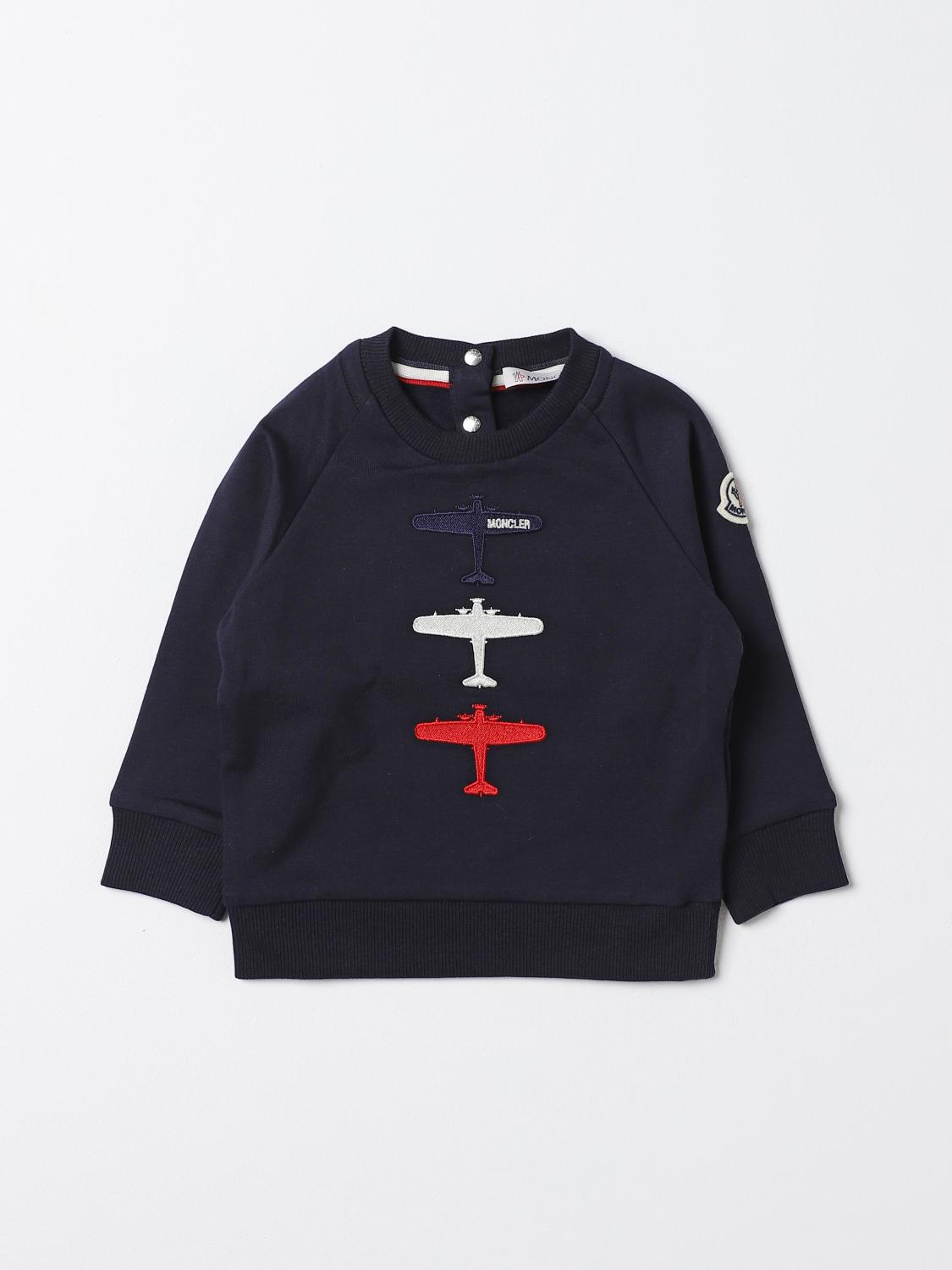 MONCLER: Jumper kids Blue Moncler jumper 8G0000780996 online