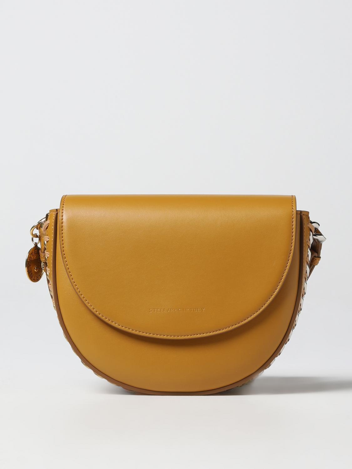 STELLA MCCARTNEY BORSA A TRACOLLA: Borsa Stella McCartney in pelle sintetica, Giallo - Img 1