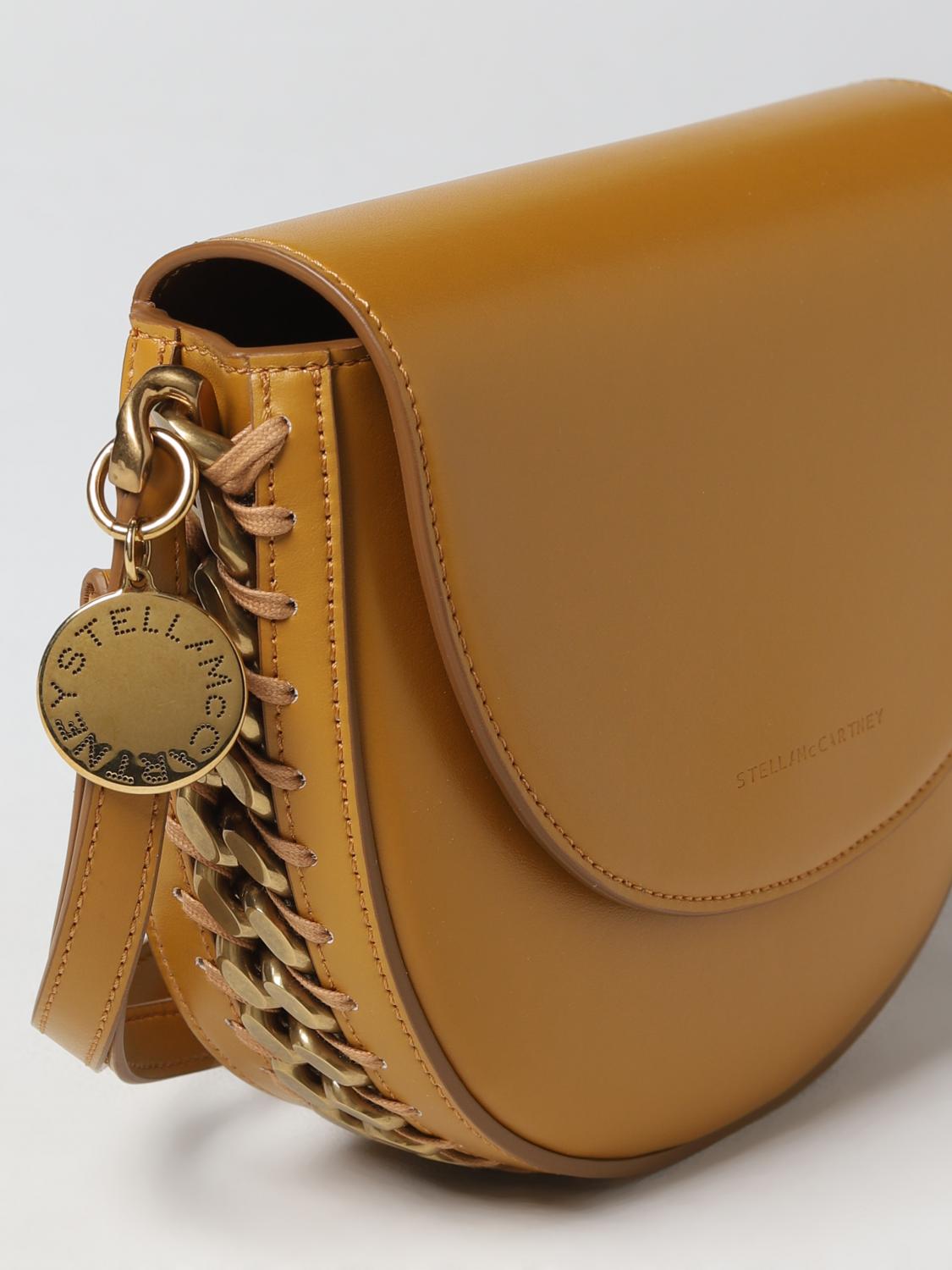 STELLA MCCARTNEY BORSA A TRACOLLA: Borsa Stella McCartney in pelle sintetica, Giallo - Img 3