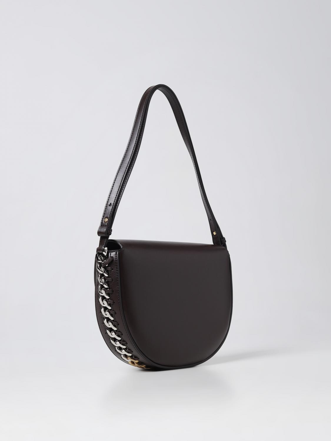 STELLA MCCARTNEY BORSA A TRACOLLA: Borsa Stella McCartney in pelle sintetica, Marrone - Img 2