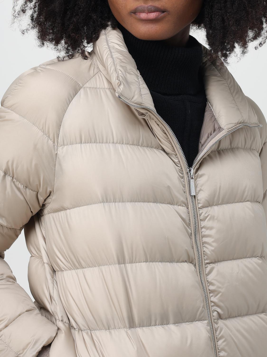 MOORER JACKET: Jacket woman Moorer, Beige - Img 4