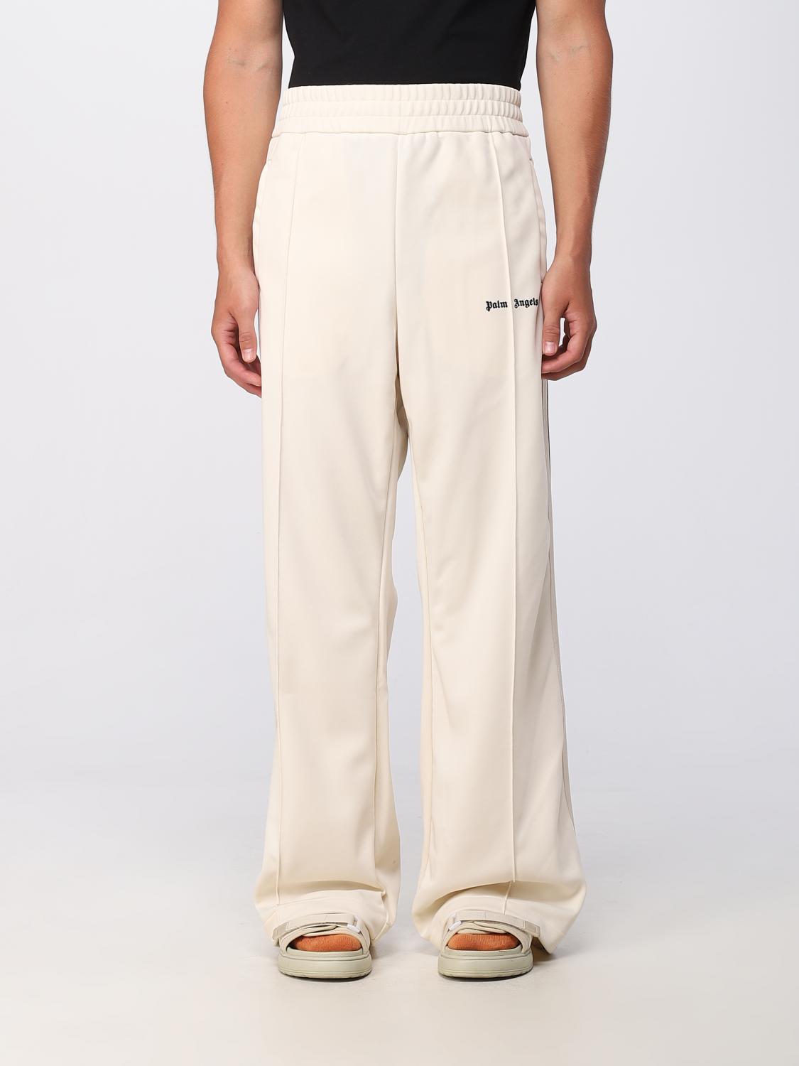 PALM ANGELS: Pantalone uomo Beige Pantaloni Palm Angels