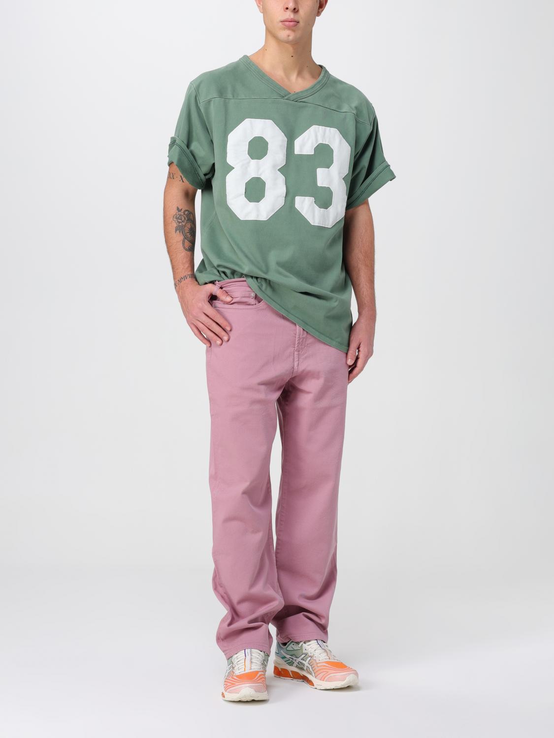 ERL：シャツ メンズ - グリーン | GIGLIO.COMオンラインのErl Tシャツ