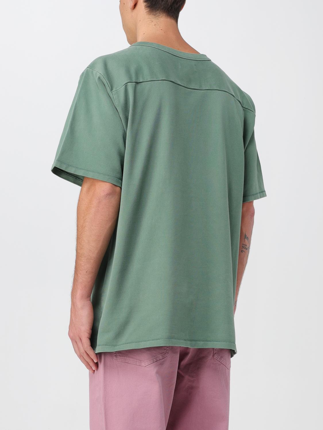 ERL：シャツ メンズ - グリーン | GIGLIO.COMオンラインのErl Tシャツ