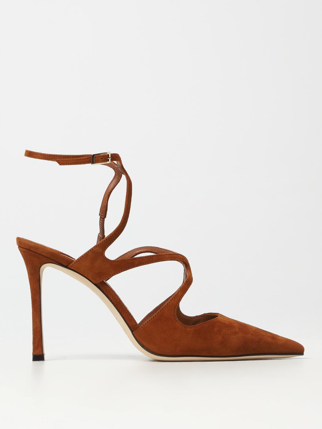 Jimmy Choo Pumps Azia 95 in suede - Brown | AZIA PUMP 95 SUE
